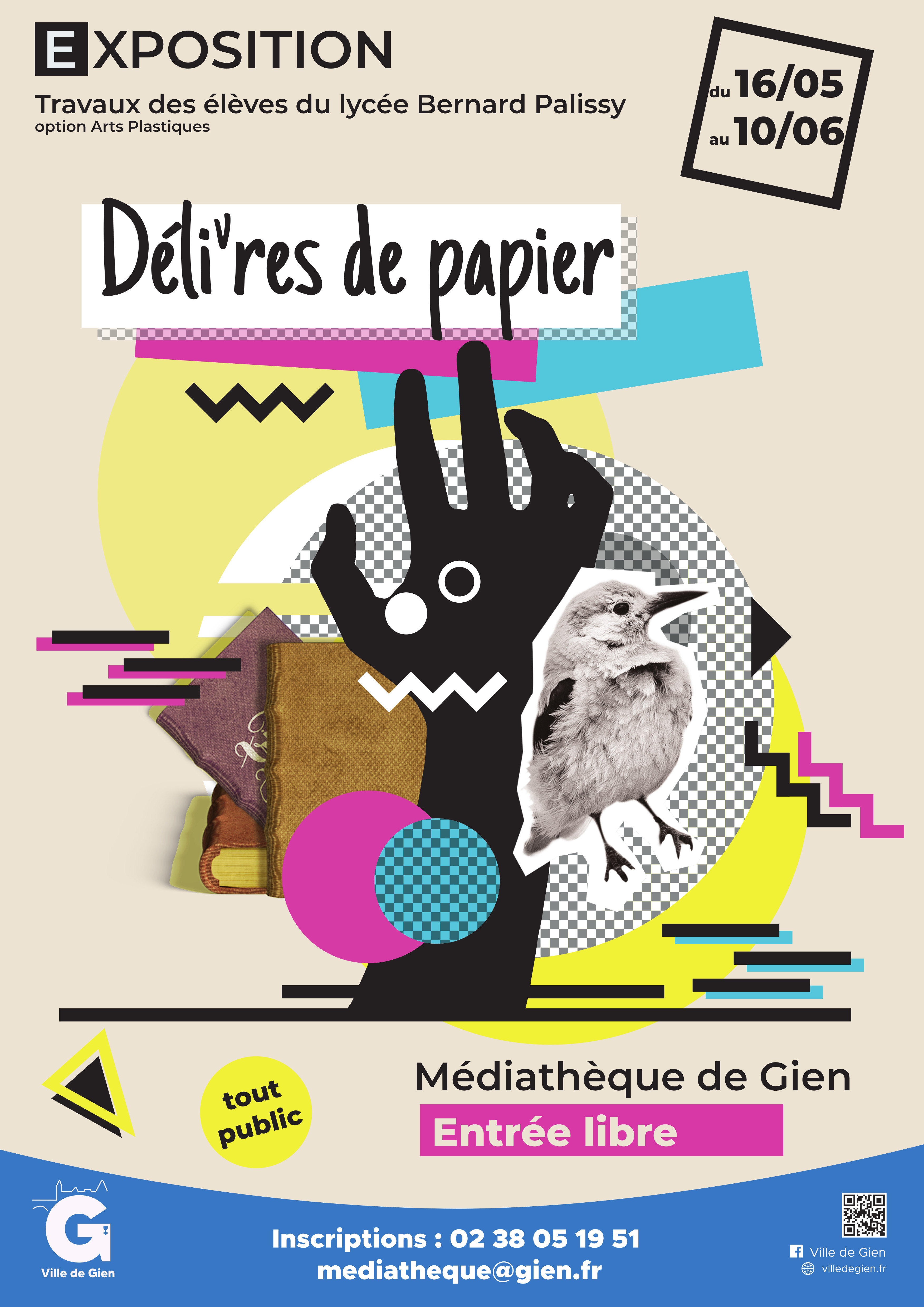 2023 05 Affiche Delivres de papier