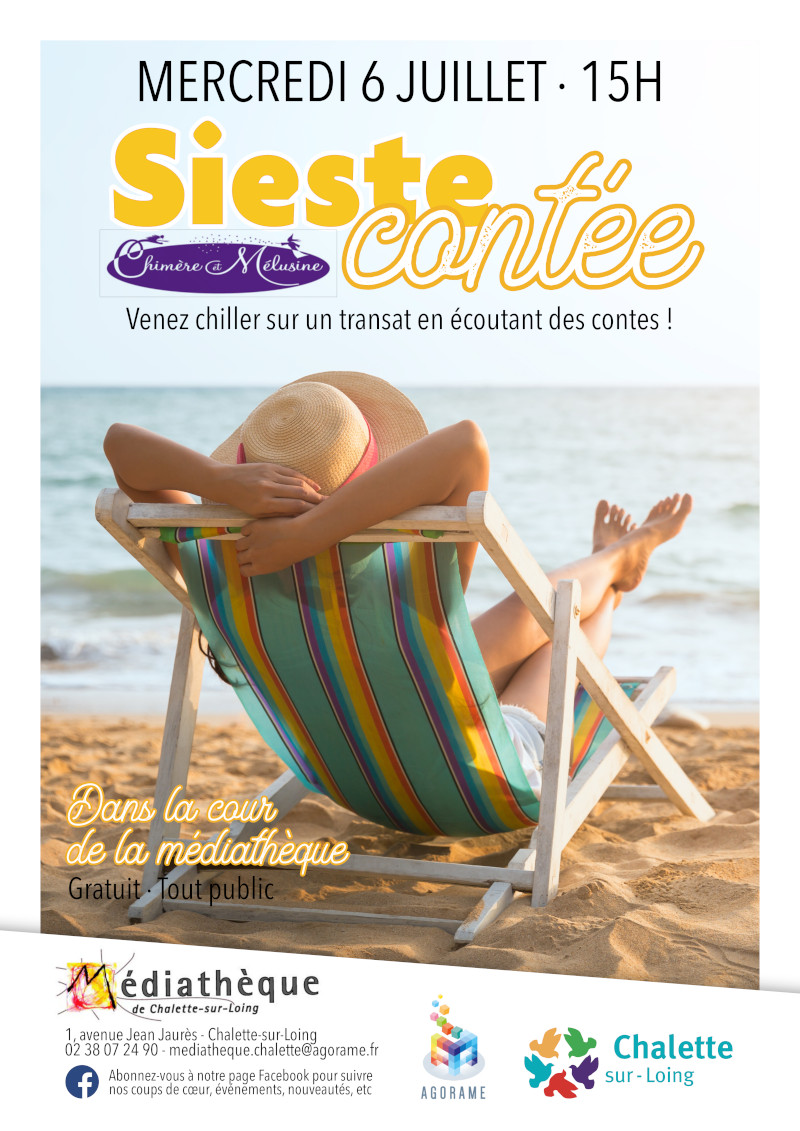 affiche sieste conteeChalette