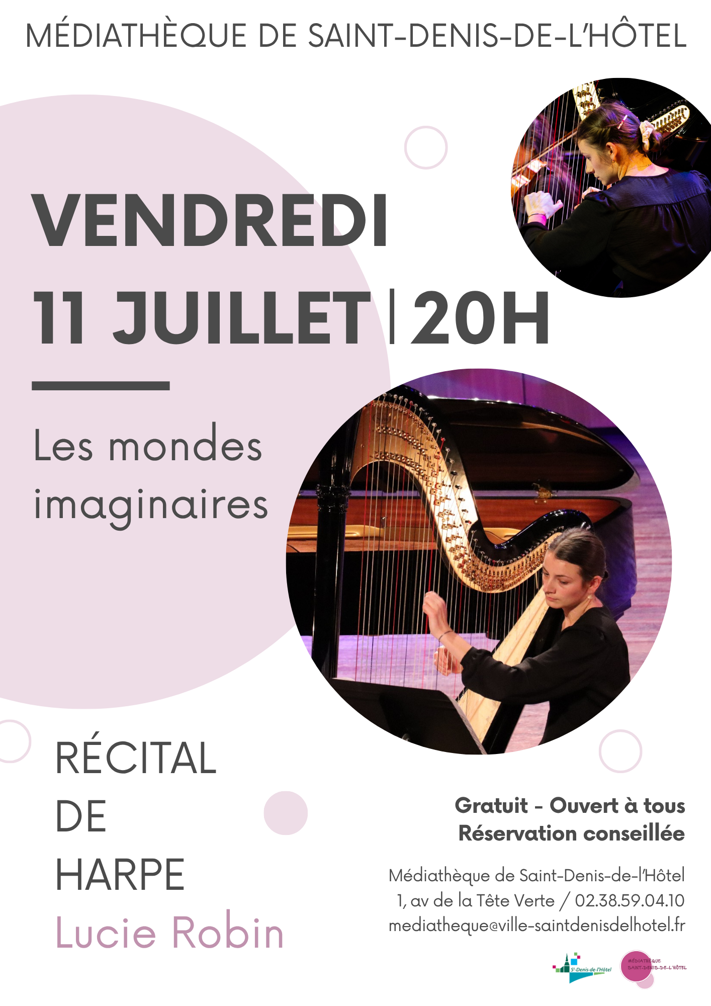 Harpe Saint denis de l'hotel