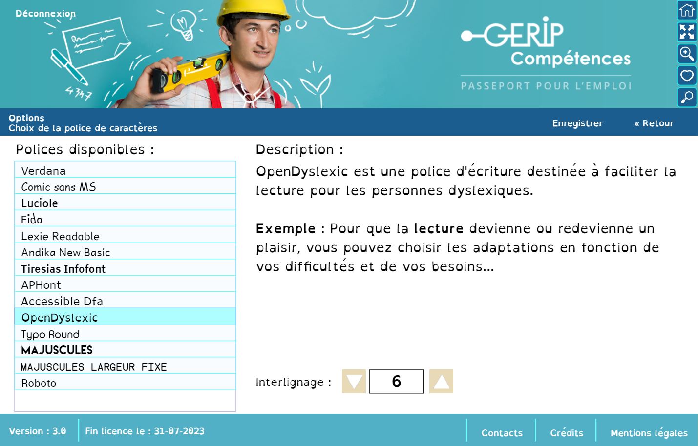 accessibilite de Gerip